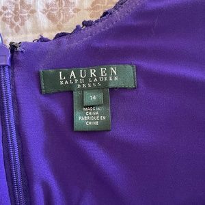 Ralph Lauren Lace Overlay Dress